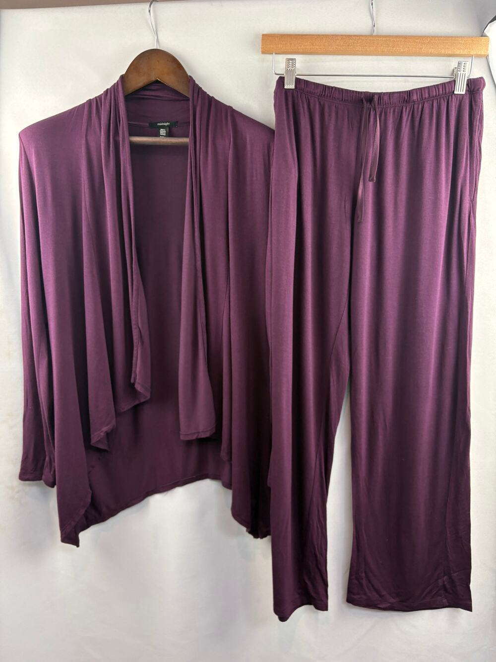 Women’s Midnight Small Plum Purple Sweater & Lounge Pants